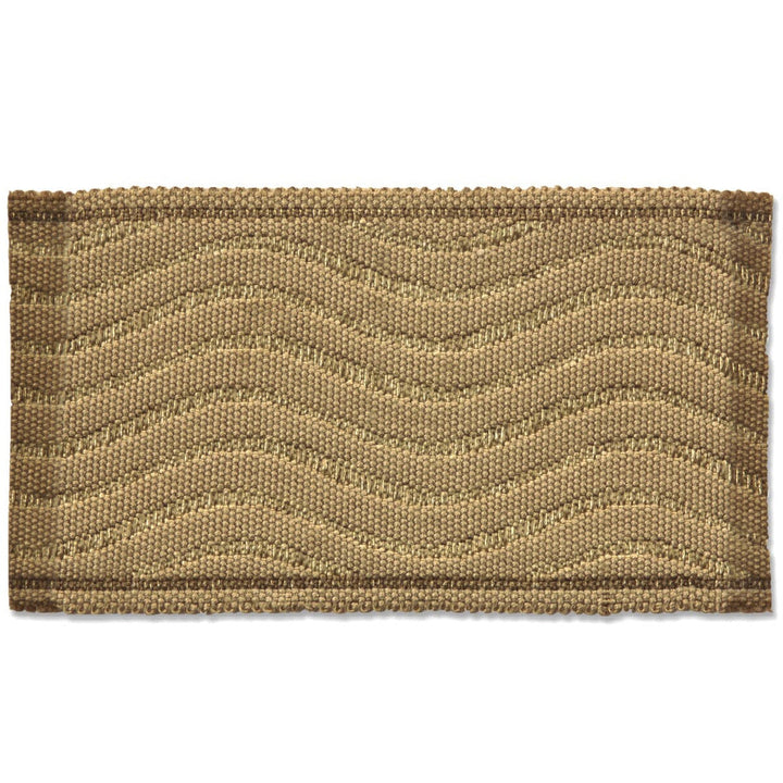 Signature 6 Sandstone by Stout Designer Trim NEW WORLD TAPES & BORDERS 91%SVI 9%MTL CHINA Horizontal: 0.000 and Vertical: 0.000 2 in - Swanky Fabrics -