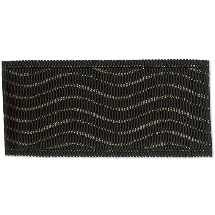 Signature 9 Charcoal by Stout Trim NEW WORLD TAPES & BORDERS 91%SVI 9%MTL CHINA </p><p>Repeat: 0 2 in - Fabric Carolina -