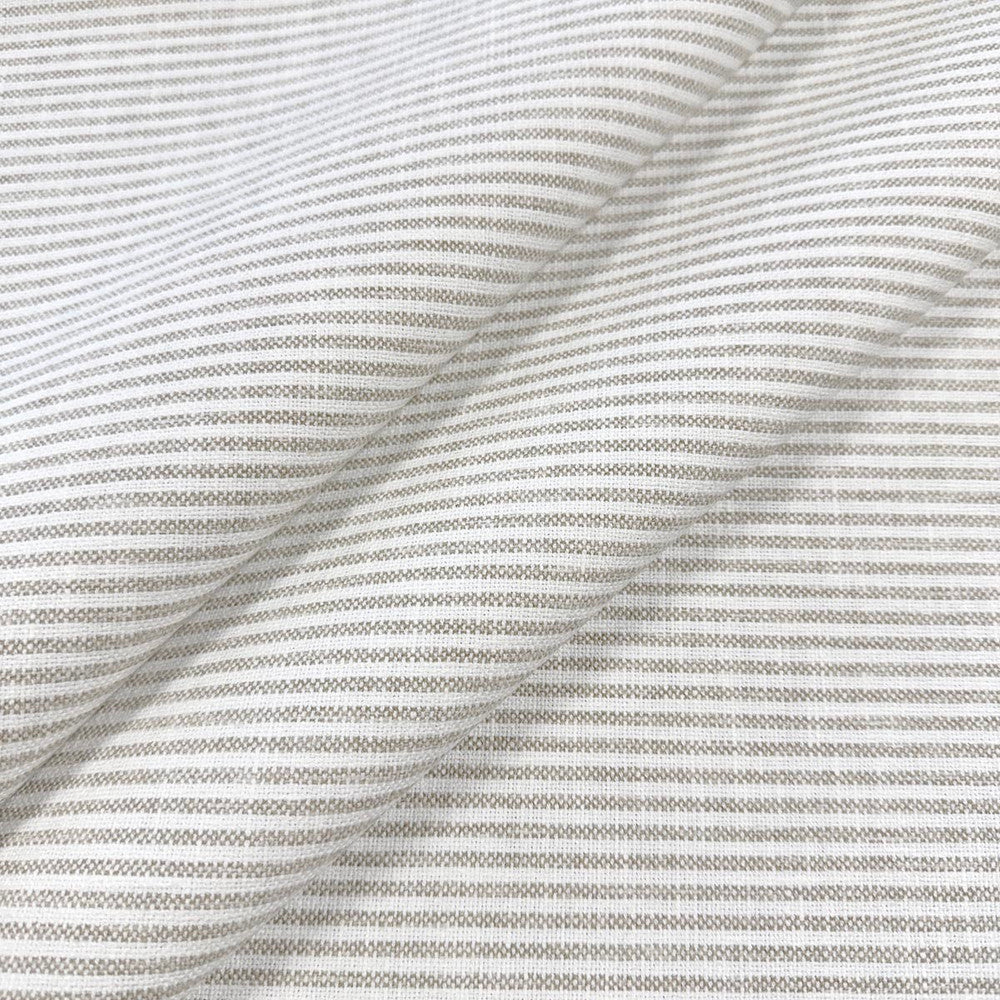 Silas Natural by Magnolia Designer Fabric - 53 Cotton, 47 Polyester India 40000 Horizontal: 0.25 and Vertical: 0 54 - Swanky Fabrics -