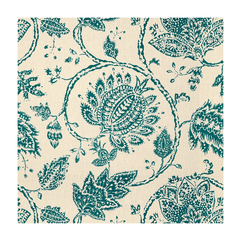 Silvea Turquoise by Kravet Design Fabric Kravet Design Fabric Silvea TurquoiseFabric CONSTANTINOPLE LINEN - 52%;COTTON - 48% India </p><p>Repeat: H: 17, V: 16 51 - Fabric Carolina -