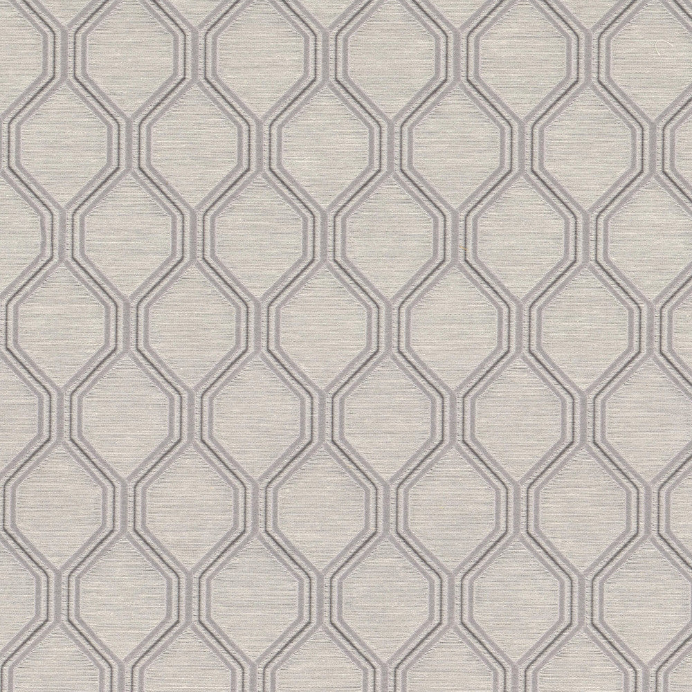 Simmons 3 Nickel by Stout Fabric Stout Fabric Simmons 3 NickelFabric Color My Window Pewter/Taupe 67%Pol 33%Cot Turkey </p><p>Repeat: H: 2.375, V: 7.25 58 in - Fabric Carolina -