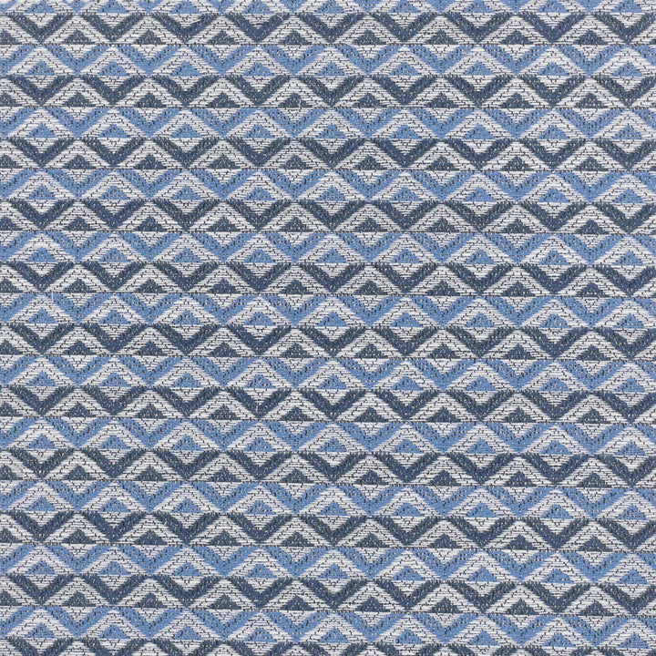 Simone 2 Denim by Stout Fabric Stout Fabric Simone 2 DenimFabric NO LIMITS 100%POL USA </p><p>Repeat: H: 0.875, V: 10.750 54 in - Fabric Carolina -
