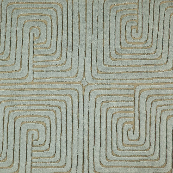 San Zeno # 612 Duckegg by Maxwell Fabric CLASSIC VELVETS 57% POLYESTER/43% ACRYLIC TURKEY See sample </p><p>Repeat: Horizontal: 14" and Vertical: 18.5" 56.25" - Fabric Carolina -