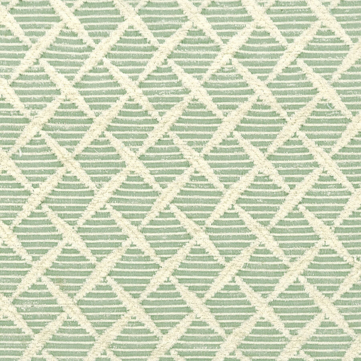 Sinatra 1 Aloe by Stout Fabric COMFORTABLE LIVING TURQUOISE/LAGOON 69%SVI 31%POL USA CATB 117-2013 WYZENBEEK 30 000 DOUBLE RUB WEAR TEST (HEAVY DUTY) Horizontal: 2.250 and Vertical: 2.375 54 in - Fabric Carolina -