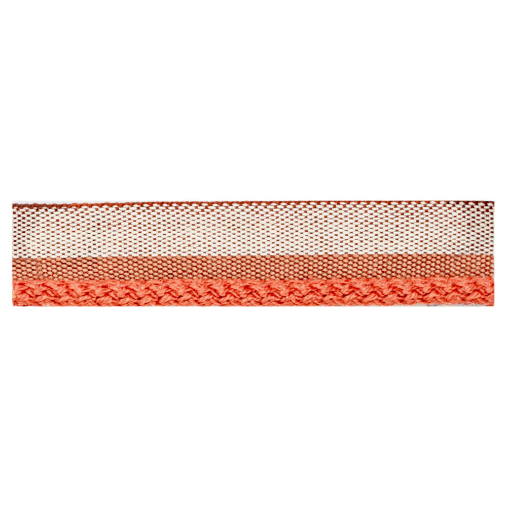 Sinclair 2 Tigerlily by Stout Designer Trim VISIONS OF COLOR TRIM 81%POL 10%ACR 9%COT TURKEY FLAME RETARDANT-U.F.A.C. CLASS 1 FLAME RETARDANT-N.F.P.A. 260A CLASS 1 CATB 117-2013 WYZENBEEK 50 000 DOUBLE RUB WEAR TEST (HEAVY DUTY) PERFORMANCE RATED FABRIC Horizontal: 0.000 and Vertical: 0.000 0.25 in - Swanky Fabrics -