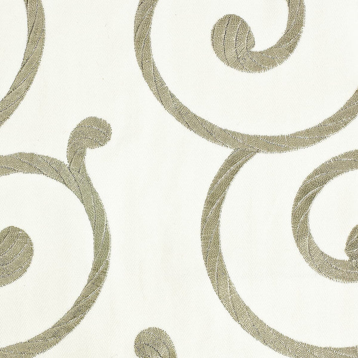 Sixties 2 Fog by Stout Fabric Color My Window Sand Dune/Jute 100% Cotton Viscose Embroidery INDIA WYZENBEEK 50 000 DOUBLE RUB WEAR TEST (HEAVY DUTY) Horizontal: 12.75 and Vertical: 7.5 51 in - Fabric Carolina -