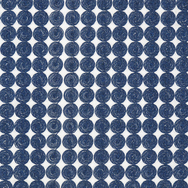 Labriz/Marine 1720-022 by Grey Watkins Fabric SCALAMANDRE WAREHOUSE 2% NYLON|49% VISCOSE 47% COTTON 2% POLYESTER INDIA LIGHT DUTY Horizontal: .75" and Vertical: .75" 53" - Fabric Carolina -