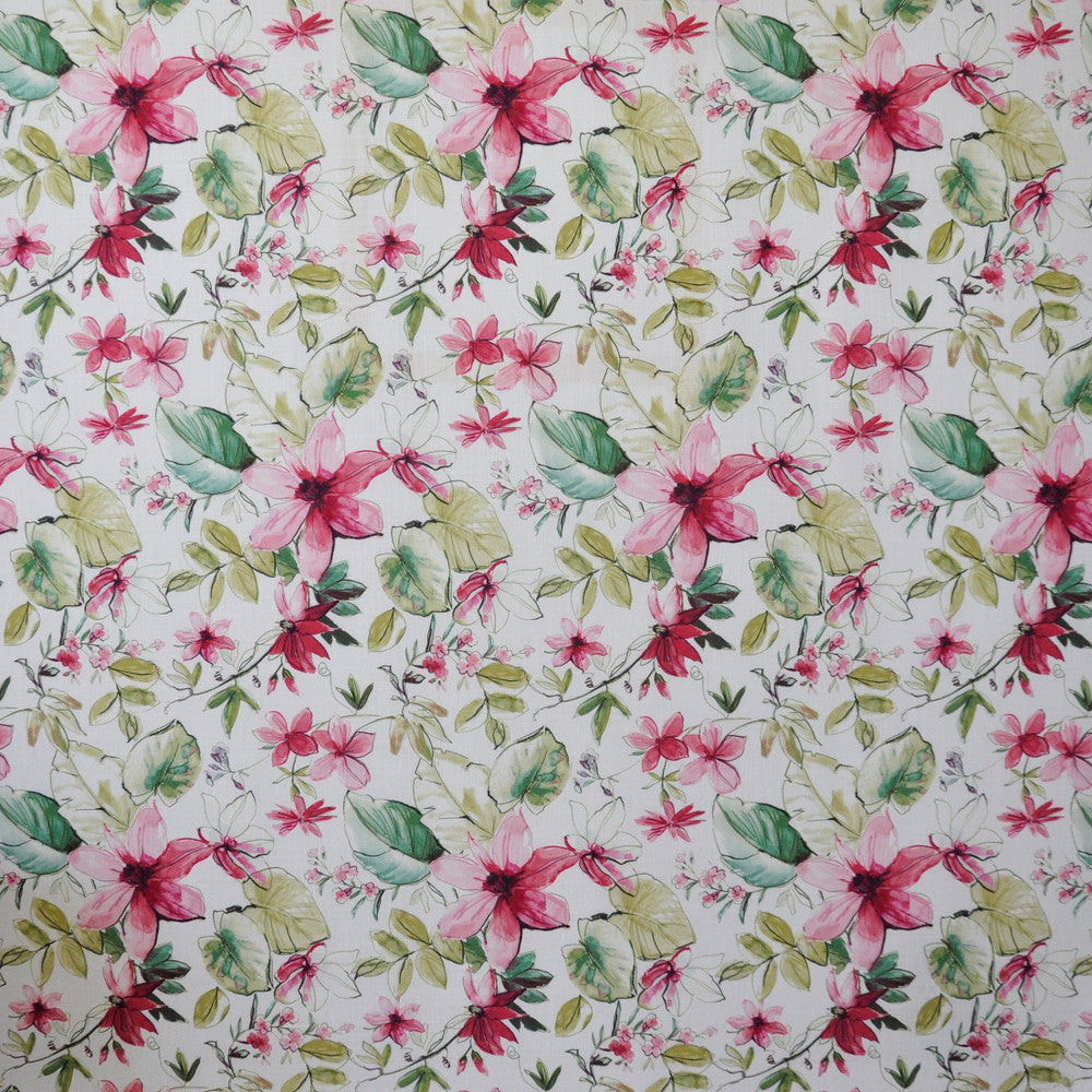 Solandra # 303 Dahlia by Maxwell Fabric COLOR THEORY-VOL.III SANGRIA 100% POLYESTER CHINA See sample </p><p>Repeat: Horizontal: 18.25" and Vertical: 39" 55" - Fabric Carolina -