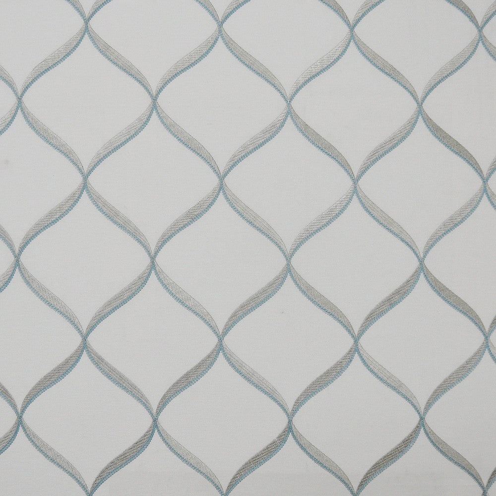 Swag # 211 Fountain by Maxwell Fabric COLOR WAVES-GARDENIA 65% COTTON 25% VISCOSE
10% SPUN POLYESTER INDIA </p><p>Repeat: Horizontal: H-6.5 and Vertical: V-7.5 54"EMB.51" - Fabric Carolina -