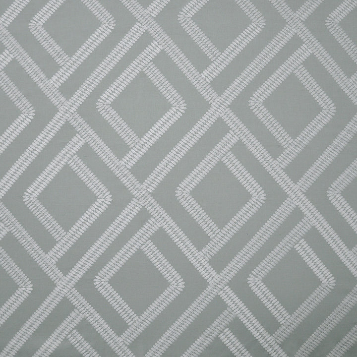 Switchback # 210 Celadon by Maxwell Fabric COLOR WAVES-GARDENIA 54% COTTON/36% LINEN
10% SPUN POLYESTER INDIA See sample </p><p>Repeat: Horizontal: 12.6" and Vertical: 14.5" 54"EMB.52" - Fabric Carolina -