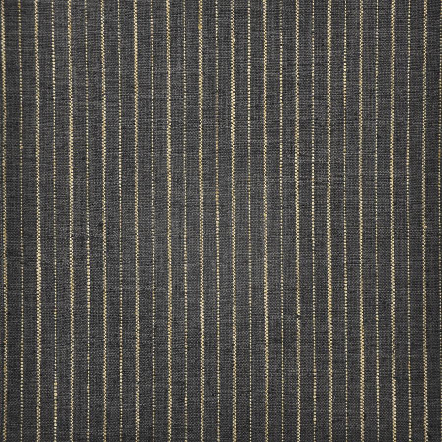 Strikethrough # 650 Coal by Maxwell Fabric Color Waves-Nomad 100% POLYESTER INDIA H-1.2" 54" - Fabric Carolina -