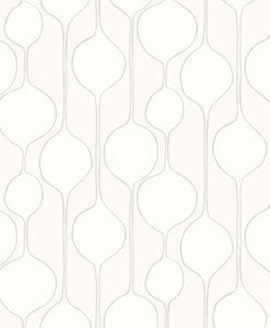 Minimalist Geometric Egyptian Cotton by Seabrook Wallpaper