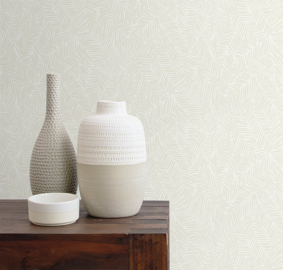 Lush Ivory SL80400 by Seabrook Designs Designer Wallpaper