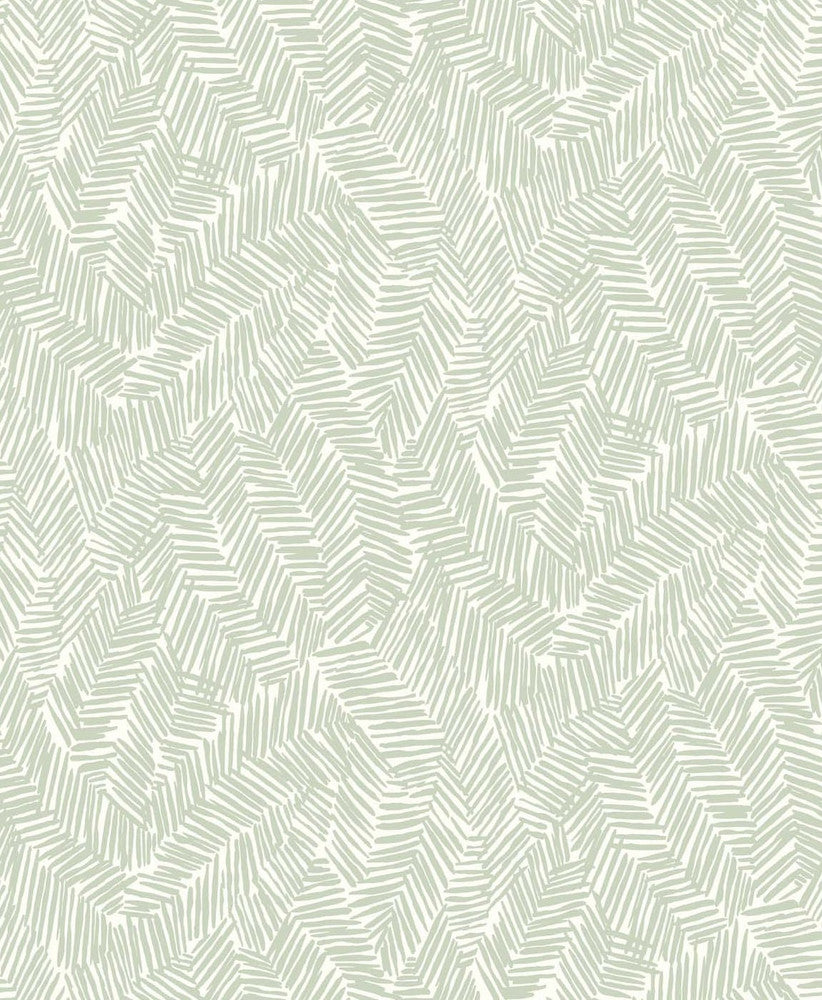 Lush Celadon by Seabrook Wallpaper The Simple Life Netherlands 57.5 12.6" 20.9" - Fabric Carolina -