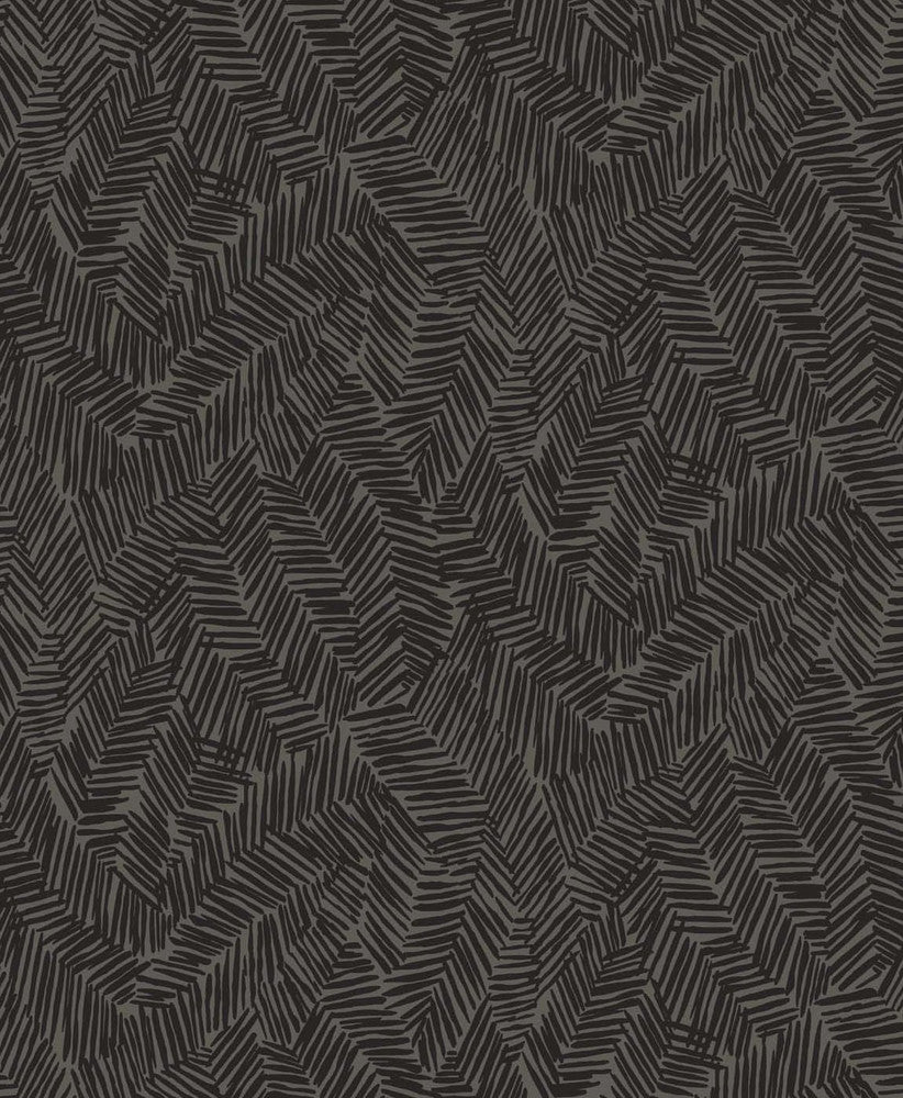 Lush Black Sapphire by Seabrook Wallpaper The Simple Life Netherlands 57.5 12.6" 20.9" - Fabric Carolina -