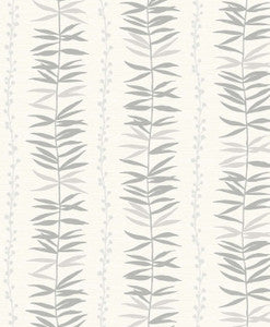 Summer Garland Smoke by Seabrook Wallpaper