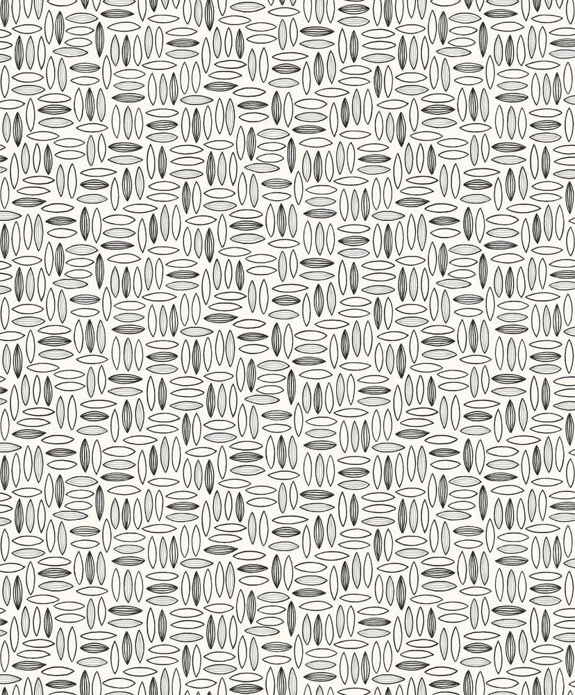 Pip Geo Salt And Pepper by Seabrook Wallpaper The Simple Life Netherlands 57.5 25.2" 20.9" - Fabric Carolina -