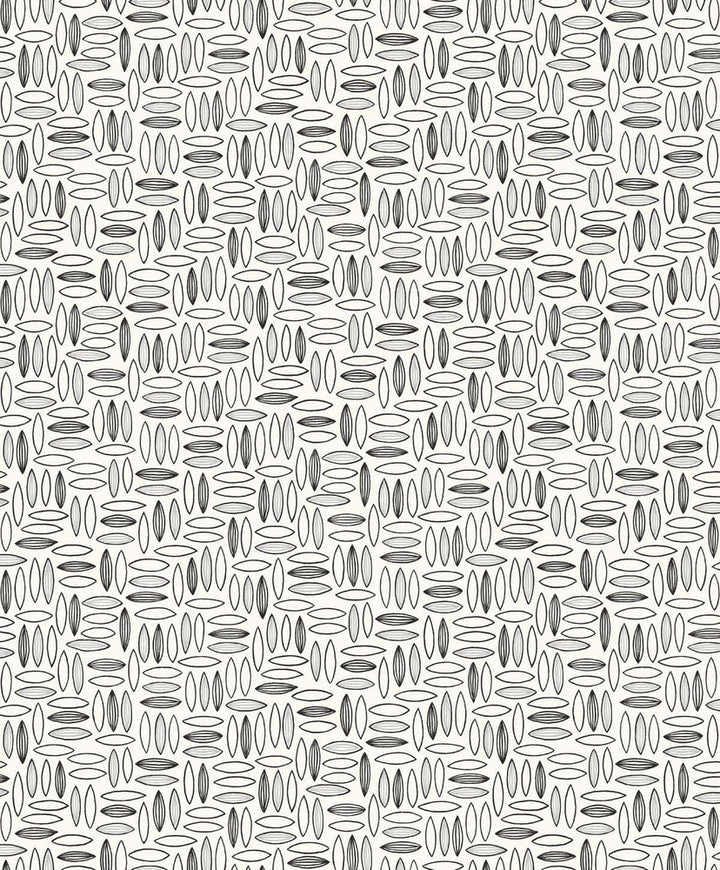 Pip Geo Salt And Pepper by Seabrook Wallpaper The Simple Life Netherlands 57.5 25.2" 20.9" - Fabric Carolina -