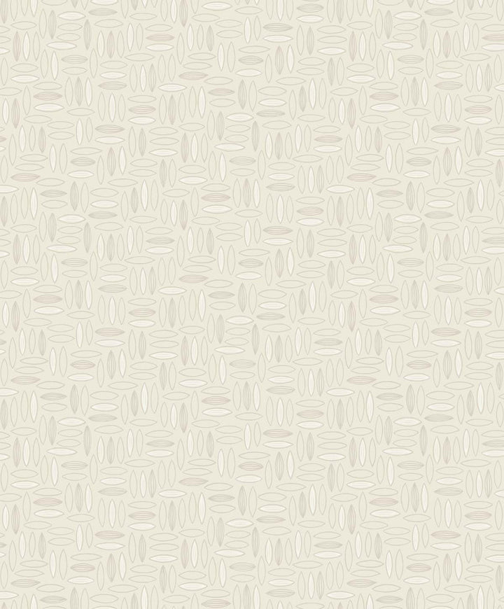 Pip Geo Almond Milk by Seabrook Wallpaper The Simple Life Netherlands 57.5 25.2" 20.9" - Fabric Carolina -