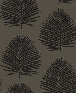 Island Palm Lava Rock by Seabrook Wallpaper