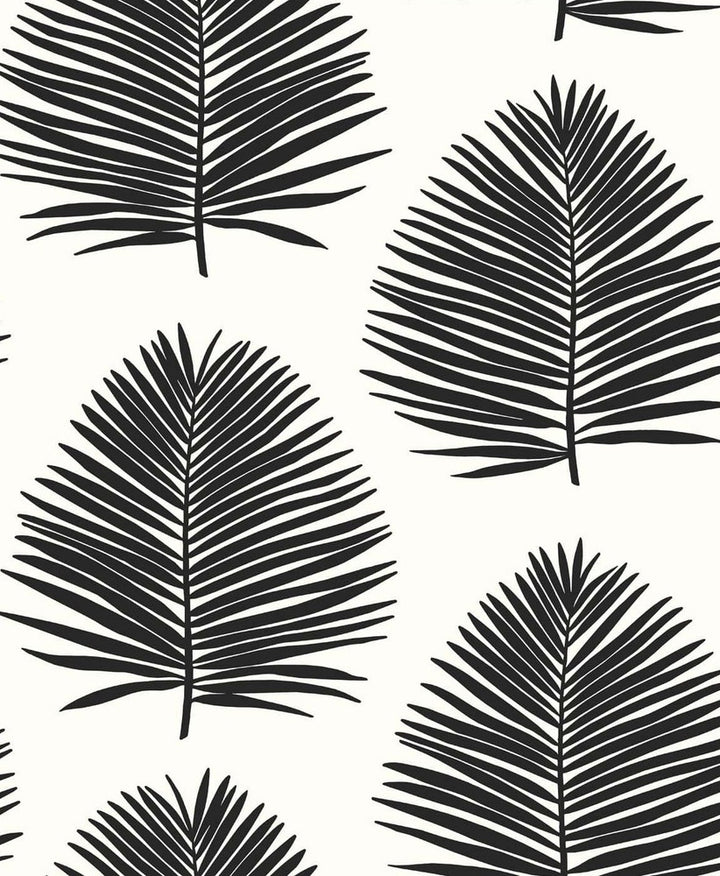 Island Palm Day And Night by Seabrook Wallpaper The Simple Life Netherlands 57.5 25.2" 20.9" - Fabric Carolina -