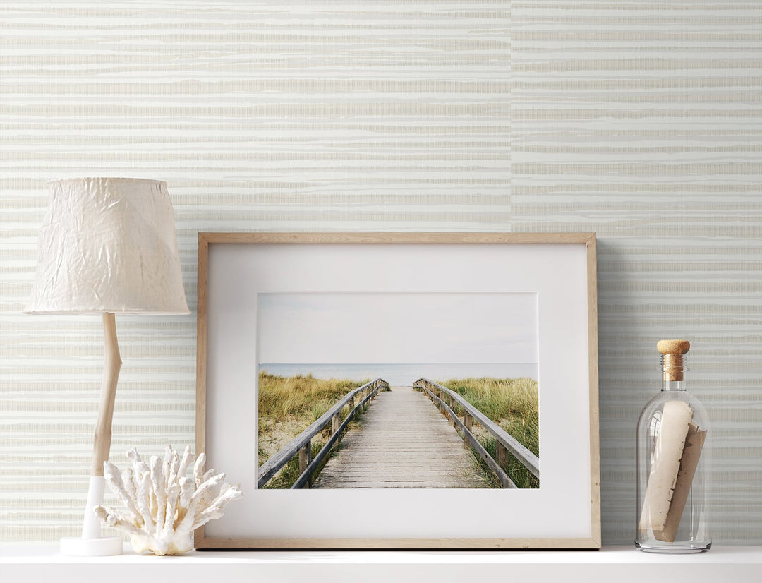 Calm Seas Fog SL80903 by Seabrook Designs Designer Wallpaper