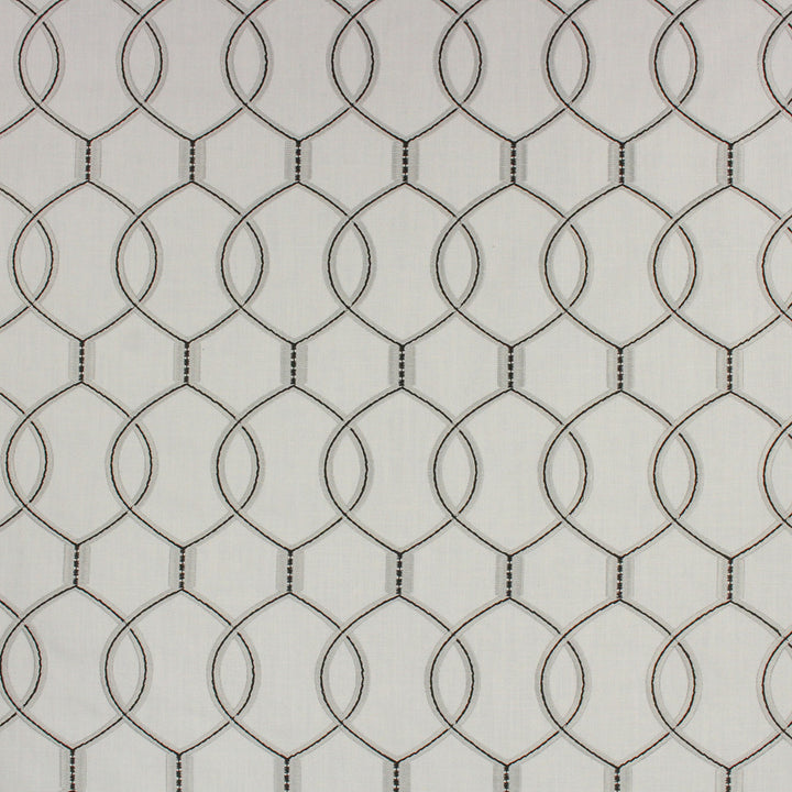 Slalom Platinum by Richloom Fabric See sample 70% POLYESTER, 30% LINEN BASE (100% POLY EMB) USA or Imported 12K </p><p>Repeat: V6.38" x H3.25" 56" - Fabric Carolina -