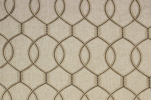 Slalom Sanddune by Richloom Fabric