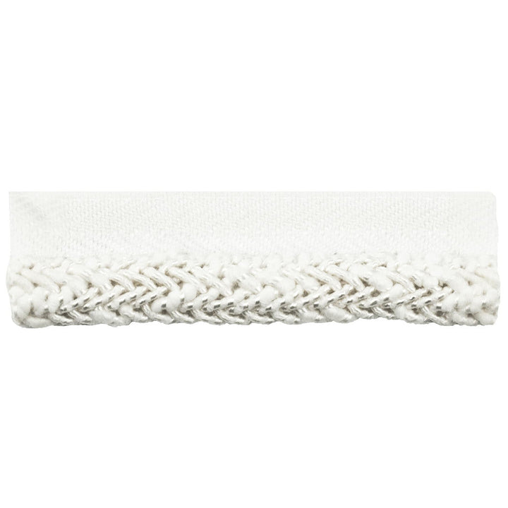 Slavingham 1 Frost by Stout Designer Trim TREND ALERT TRIM 79%COT 10%SVI 10%POL 1%NYL CHINA FLAME RETARDANT-N.F.P.A. 260A CLASS 1 CATB 117-2013 MARTINDALE WEAR TEST (50 000 CIRCULAR RUBS) Horizontal: 0.000 and Vertical: 0.000 0.38 in - Swanky Fabrics -