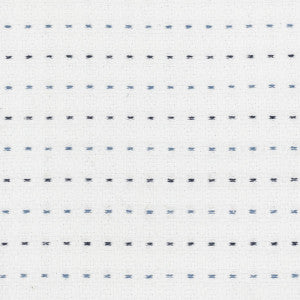 Slender 1 Blue/White by Stout Fabric