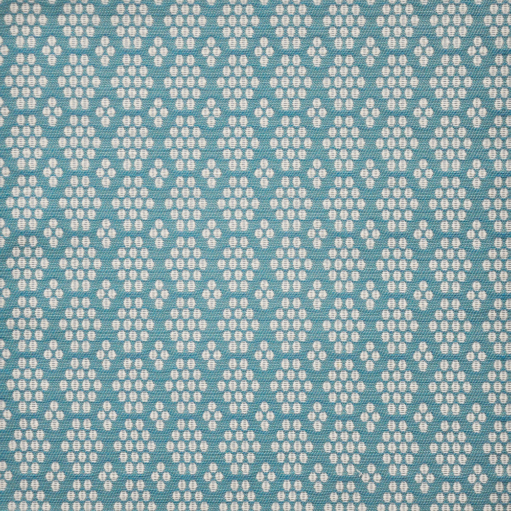 Shoal # 414 Turquoise by Maxwell Fabric HOME & GARDEN-ACT V 100% BELLA-DURA POLYOLEFIN USA </p><p>Repeat: Horizontal: H-1.75 and Vertical: V-2.1 55" - Fabric Carolina -