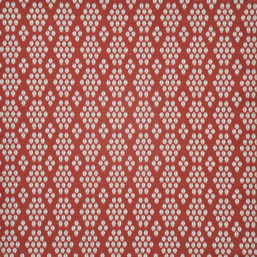 Shoal # 436 Raspberry by Maxwell Fabric HOME & GARDEN-ACT V 100% BELLA-DURA POLYOLEFIN USA V-2.1"H-1.75" 55" - Fabric Carolina -