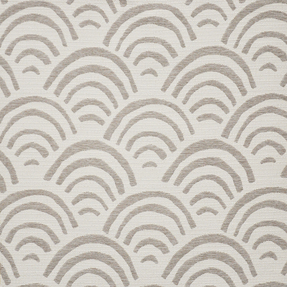 Sunrise Bay # 443 Ash by Maxwell Fabric HOME & GARDEN-ACT V 100% BELLA-DURA POLYOLEFIN USA See sample </p><p>Repeat: Horizontal: 6.75" and Vertical: 10" 54" - Fabric Carolina -
