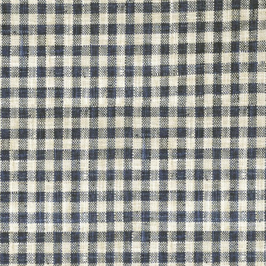 Square Tactics # 519 Blueberry by Maxwell Fabric STRIPES & CHECKS 100% POLYESTER INDIA V&H-1" 54" - Fabric Carolina -