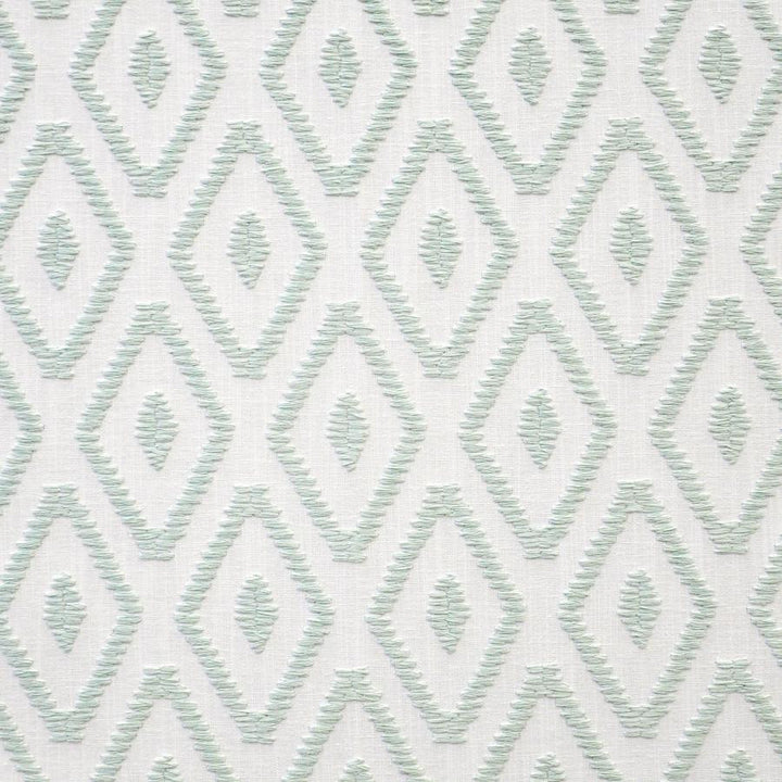 Solitaire # 323 Mint by Maxwell Fabric Color Theory-Vol.V Sorbet 82% POLYESTER/11% COTTON 7% LINEN INDIA V-6.5"H-3.4" 54"EMB51.5 - Fabric Carolina -