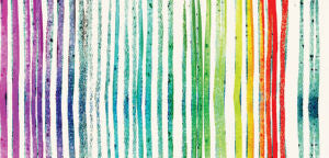 Smith Multi 25 by Norbar Designer Fabric PRISM BRIGHTS 65% POLYESTER 35% COTTON SPAIN 12"V 7 7/8"H 54 - Swanky Fabrics -