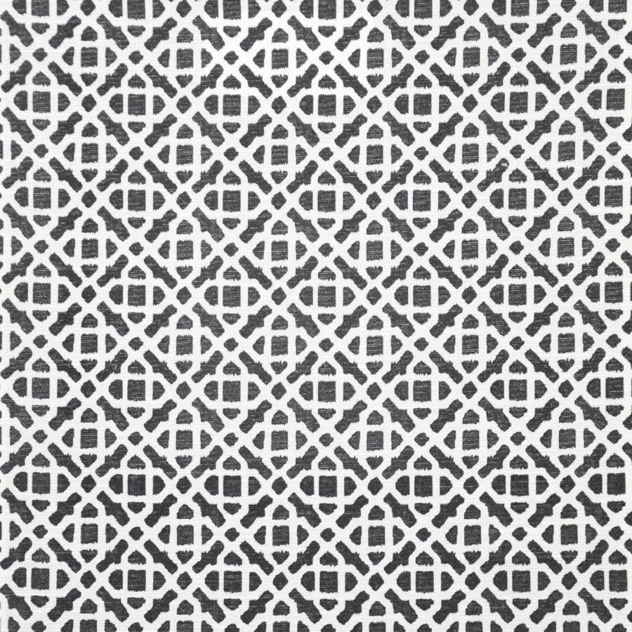 Sand Path # 546 Charcoal by Maxwell Designer Fabric Print Gallery 100% COTTON CHINA V-2.25"H-2.25" 54" - Swanky Fabrics -