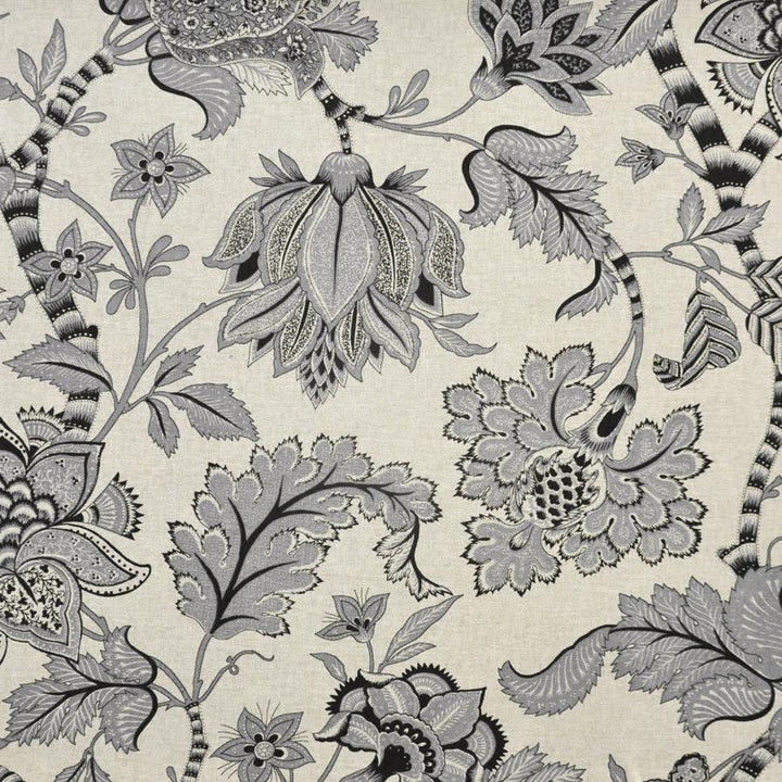 Shoka # 549 Iron by Maxwell Fabric Print Gallery 89% COTTON/11% RAYON USA V-36"H-27" HALF DROP 54" - Fabric Carolina -