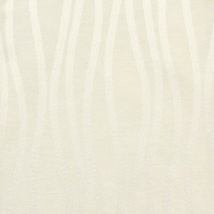 Strings # 235 Strand by Maxwell Fabric Color Theory-Vol.Vi Alabaster 100% POLYESTER INDIA V-13"H-9" 54.7" - Fabric Carolina -