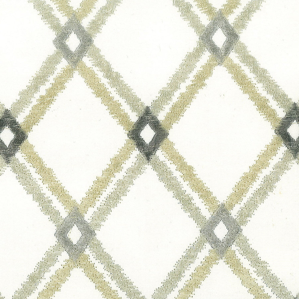 Smooth 2 Cream by Stout Fabric Rainbow Library Bamboo/Fawn 100% Cotton Embroidery INDIA Horizontal: 3.125 and Vertical: 4.375 51 in - Fabric Carolina -