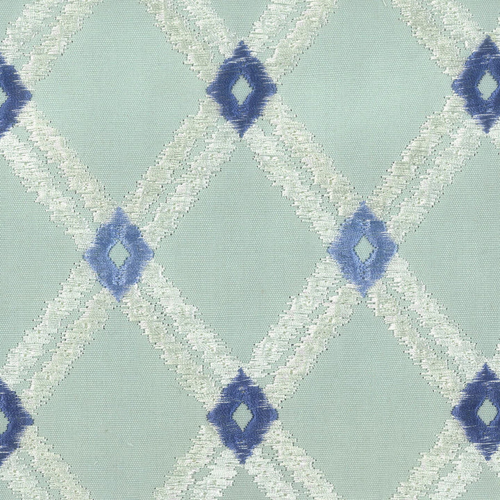 Smooth 4 Seaglass by Stout Fabric Rainbow Library Bayberry/Seafoam 100% Cotton Embroidery INDIA Horizontal: 3.125 and Vertical: 4.375 51 in - Fabric Carolina -