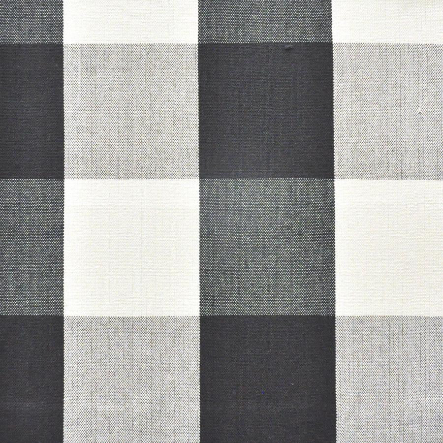 Square Up # 626 Charcoal by Maxwell Fabric Stripes & Checks Ii 100% COTTON INDIA V-9"H-9" 55" - Fabric Carolina -
