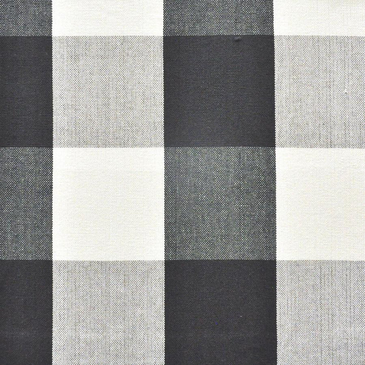 Square Up # 626 Charcoal by Maxwell Fabric Stripes & Checks Ii 100% COTTON INDIA V-9"H-9" 55" - Fabric Carolina -