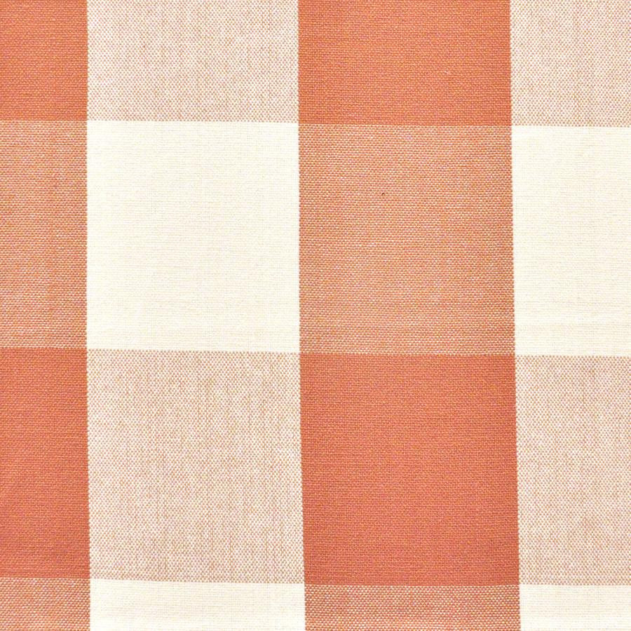 Square Up # 651 Clay by Maxwell Fabric Stripes & Checks Ii 100% COTTON INDIA V-9"H-9" 55" - Fabric Carolina -