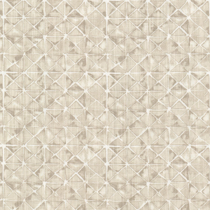 Smyrna 1 Beige by Stout Designer Fabric RAINBOW LIBRARY ALMOND/GRANITE 100%COT PAKISTAN Horizontal: 5.750 and Vertical: 4.250 54 in - Swanky Fabrics -