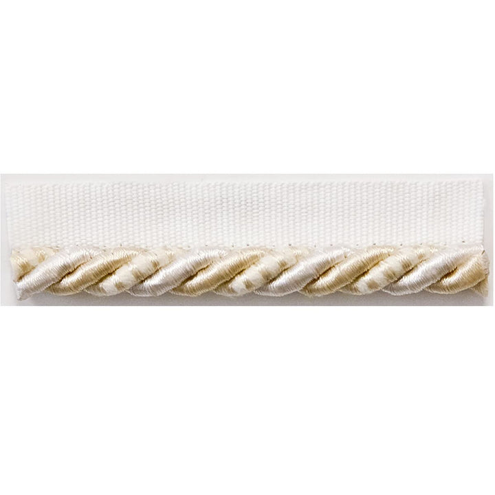 Snaps 31 Ivory by Stout Trim ART OF DESIGN TRIM-2 CORDS 60%COT 40%SVI CHINA </p><p>Repeat: 0 0.38 in - Fabric Carolina -