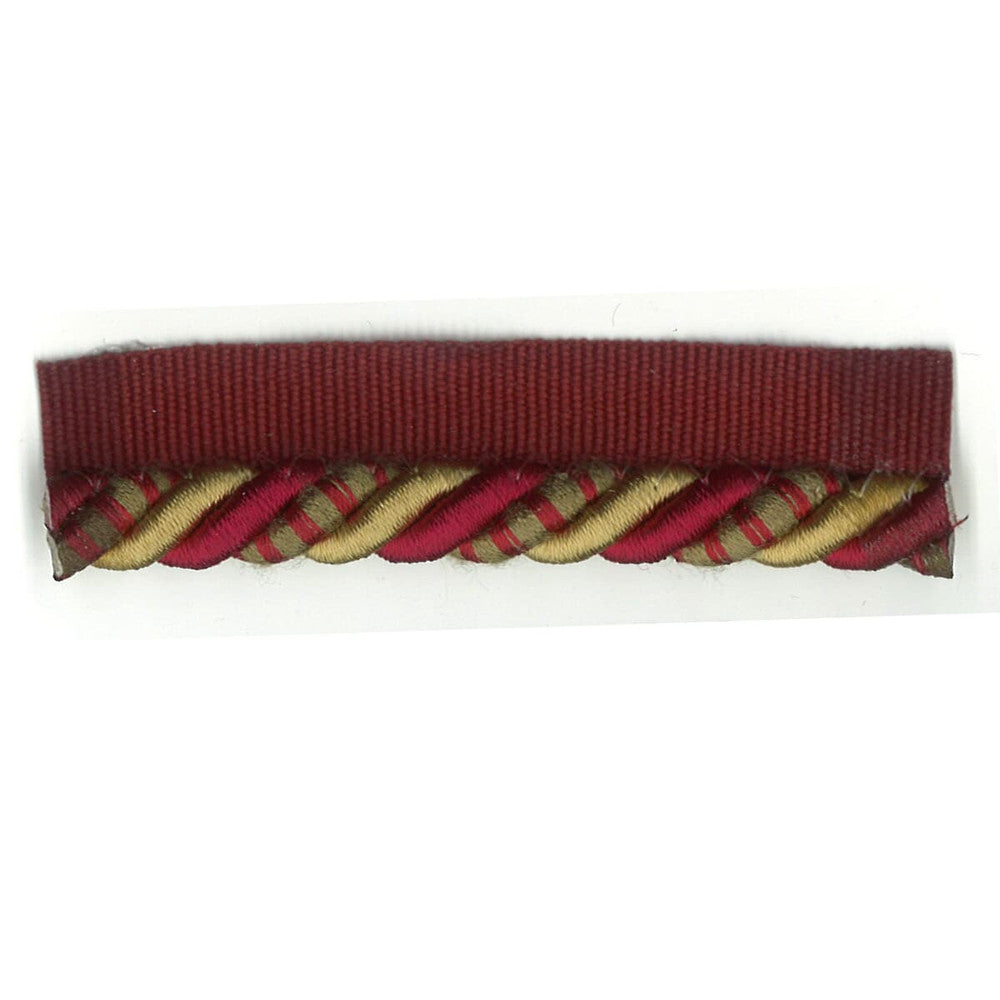 Snaps 40 Cardinal by Stout Trim ART OF DESIGN TRIM-2 CORDS 60%COT 40%SVI CHINA Horizontal: 0.000 and Vertical: 0.000 0.38 in - Fabric Carolina -
