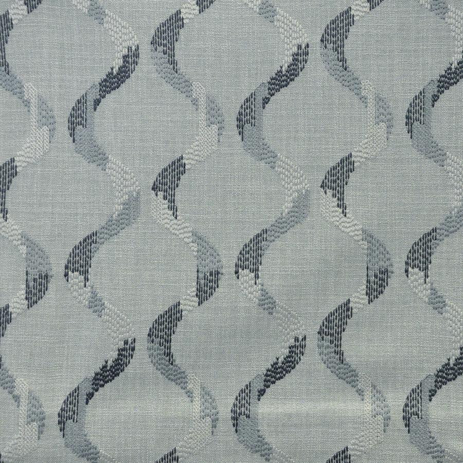 Scrolling # 130 Arctic by Maxwell Fabric Color Theory-Vol.Vii Neptune 41% COTTON
59% POLYESTER INDIA H-5.25" V-9.5" 53" - Fabric Carolina -