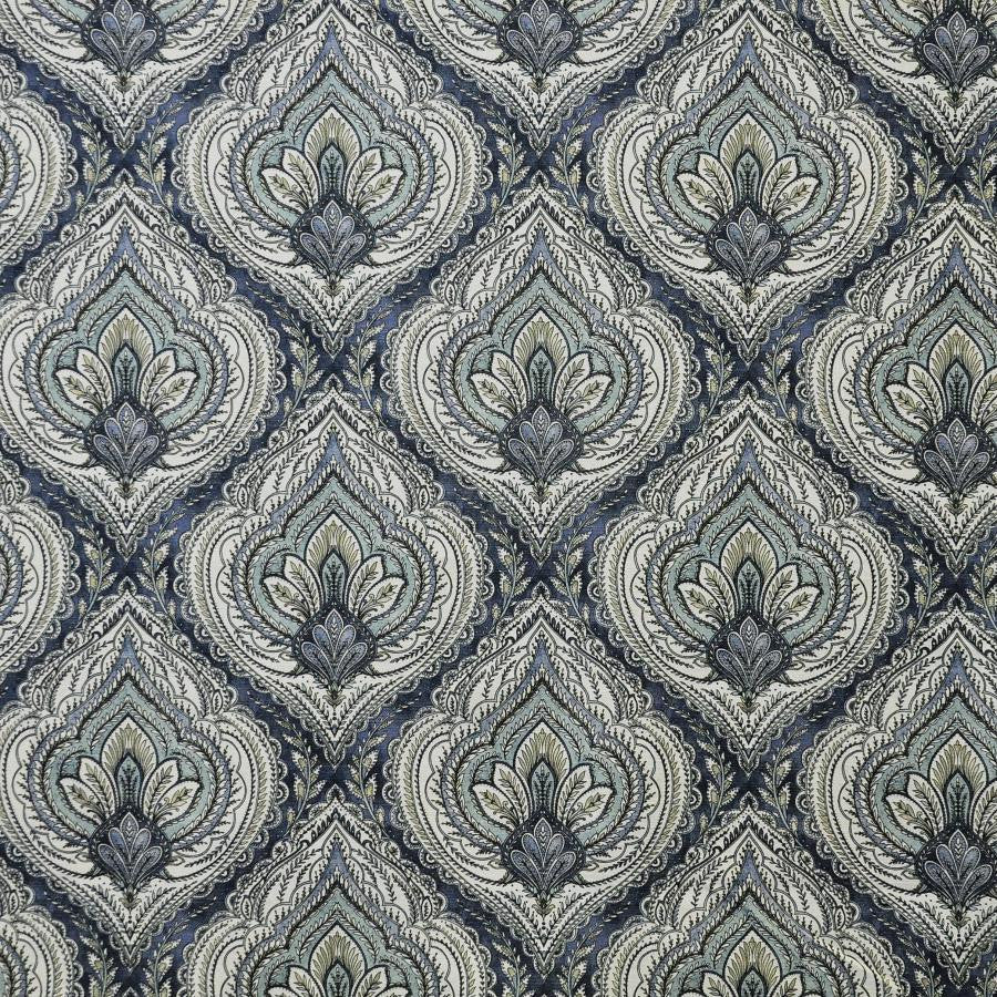 Southgate # 121 Grotto by Maxwell Designer Fabric Color Theory-Vol.Vii Neptune 100% COTTON SPAIN V-13.5" H-6.75" 54" - Swanky Fabrics -