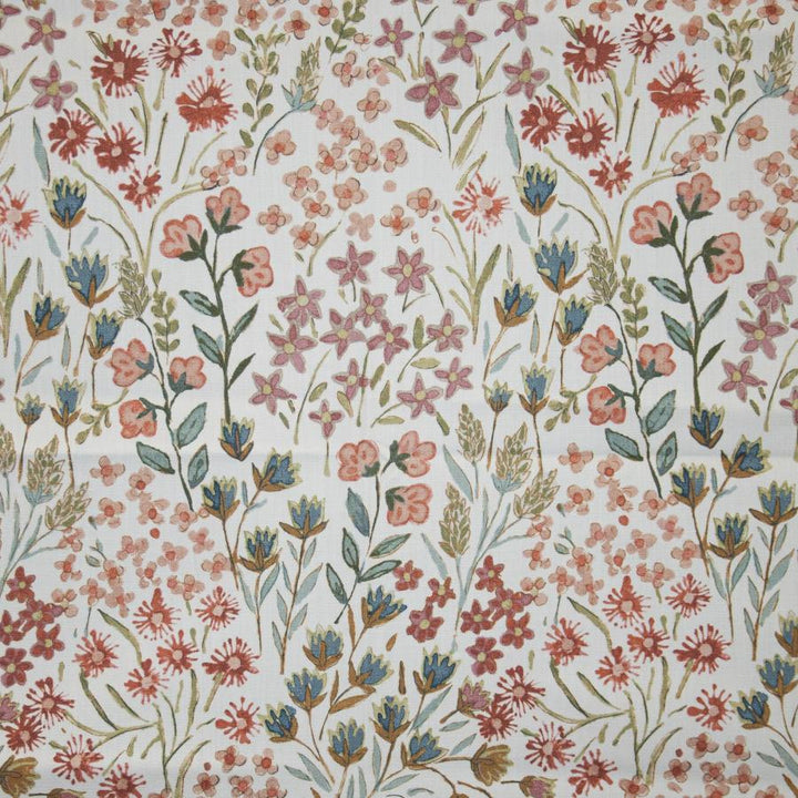 Sedgefield # 510 Summer by Maxwell Fabric Print Gallery Ii 100% COTTON INDIA V-25.8" H-13.8" 55" - Fabric Carolina -
